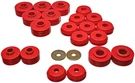 Energy Suspension 4-4109R Body Mount Bushing Set 1980-1987 Ford Bronco 4WD Red. Fixed Price $139.87.