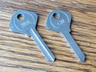 1933 1934 Chevrolet Spare Tire Lock Key Blanks Vtg 1930S Hurd Gm Nos Side Mount. Fixed Price $25.00.