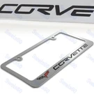 For Chevy Corvette C6 Chrome Plate Brass License Frame Officially. Fixed Price $29.95.