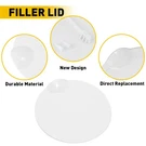 Painted Fuel Gas Tank Filler Lid Door Cap Fit Ford 2009-2014 Usa F150 White. Fixed Price $19.09.