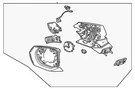 Genuine Gm Driver Side Door Mirror Housing 84977315. Fixed Price $250.08.