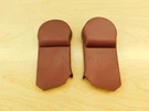 Front Seat Belts Covers Pair D6LB-6561692 1977 78 79 Lincoln Mark 77LC2-4F2. Fixed Price $24.50.