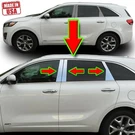 Chrome Pillar Trim For Kia Sorento 11-15 8PC Set Door Cover Mirrored Post. Fixed Price $59.99.