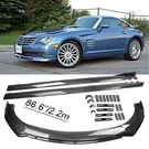 Carbon Style Front Bumper Lip Spoiler Side Skirts For Chrysler Crossfire SRT6. Fixed Price $169.99.