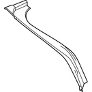 Genuine Bmw Trim, Drip Rail, Left 51-49-5-A01-521 New. Fixed Price $39.42.