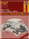 Fiat 500 - 1957 1973 Workshop Manual. Fixed Price $11.65.