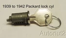 1939 1940 1941 1942 Packard Door Trunk Handle Lock Cylinder Nos Original. Fixed Price $35.00.