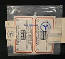 Genuine Oem Mercedes-benz Sticker A1268173820 126-817-38-20 Srs X. Fixed Price $24.60.