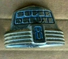 1947 1946 1948 Ford Super Deluxe Hood Ornament Emblem. Fixed Price $106.25.
