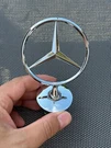 Mercedes Benz Silver Clear Hood Ornament Star Amg,c,e,s -a 210 880 01 86. Fixed Price $38.25.