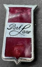 1964 Mercury Park Lane Side Panel Roof Fender Emblem Badge Red C4MB-16098-D. Fixed Price $16.95.