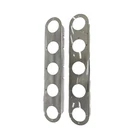 Jml Peterbilt 15" Front Watermelon Breather Brackets Only - Light Holes (pair). Fixed Price $187.99.