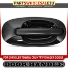 1X Driver Sliding Door Smooth Black Exterior Handle For Dodge Grand Caravan. Fixed Price $18.99.