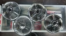 Nos 1964 1965 Ford Mustang Wheel Covers Set Of Part #C5ZZ-1130-J Hub Cap. Fixed Price $400.00.