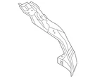Genuine Nissan Body D-pillar 77601-6RA0A. Fixed Price $342.71.