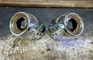 1956 Pontiac Front Bumper Bullet Guards ( Oem Used Pair ) A+. Fixed Price $50.00.