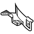 Genuine Mercedes-benz Oe Trim 209-698-12-54. Fixed Price $31.48.