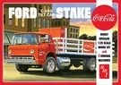 Amt Ford C600 Stake Bed W/coca-cola Machines 1:25 Scale Model Car Kit #1147. Fixed Price $54.99.