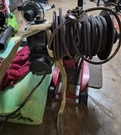 Braden AMS3-10 Winch W/ Steel Cable Wire Rope Drum & Chain Hook Worm Gear Driven. Fixed Price $1250.00.
