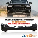 Front Bumper Cover Face Bar For 16-19 Chevrolet Silverado 1500 W/fog Light Holes. Fixed Price $119.99.