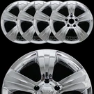 4 Fits Jeep Patriot Compass 2011-2017 Chrome 17" Wheel Skins Hub Caps Rim Covers. Fixed Price $79.99.