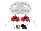 Front Brake Pad Rotor And Caliper Set For 00 Cadillac Escalade NM74Q1. Fixed Price $282.98.