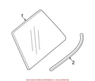 Genuine Oem Quarter Panel Reveal Molding For Mini 51379810471. Fixed Price $62.41.