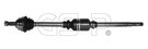 Gsp 210155 Drive Shaft For Citroen Fiat Lancia Peugeot. Fixed Price $212.51.