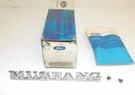 1/2 1964.5 Coupe Convertible Nos Fender 'mustang' Emblem Name Plate. Fixed Price $129.00.