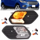 2017-2019 Ford Escape Kuga Pair Driving Fog Lights Turn Signal Lamps W/cover. Fixed Price $51.50.