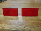 New 1970 1971 Ford Torino Red Rear Side Marker Light Lamp Lens Pair. Fixed Price $39.99.