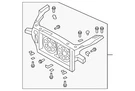Genuine Nissan Radiator Support Panel 62501-KB50A. Fixed Price $2774.15.