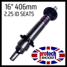 16" 406MM Open 2.25" Spring Id Bearing Absorber Coilover Protech Shocks. Fixed Price $248.21.