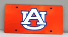 Auburn University Basketball Football Sports Advertising Sign License Plate. Fixed Price $9.95.