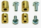 4 Nos Slotted Hood/carburetor Cable Stops! Old School Classic/vintage Vehicles. Fixed Price $29.50.