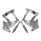 1957 Chevy Billet Hood Hinges Eddie Motorsports MS149-31P Polished Aluminum. Fixed Price $745.00.