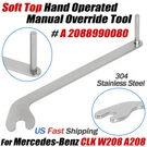 For Mercedes Clk W208 A208 Soft Top Hand Operate Manual Override Tool 2088990080. Fixed Price $20.99.