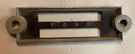 1964 Ford Galaxie Radio Bezel Face Plate C4AA-18842-C. Fixed Price $18.00.