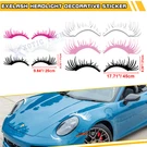 Car Eyelashes For Headlight Vehicle Body Sticker Porsche Vw Beetle Fiat 2X. Fixed Price $7.95.