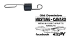 1971-1973 Mustang V8 Automatic Transmission Kick Down Cable Retracting Spring. Fixed Price $18.95.