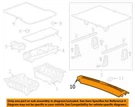 Gm Oem 17-23 Acadia Body Floor Interior Trim-rear Sill Plate 23446902. Fixed Price $41.61.