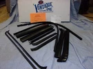 1935 1936 1937 Ford Truck Door Window Channel Kit, With Felt Strips. Fixed Price $192.20.