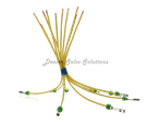 New Genuine Honda Sub-cord Wire Kit (1.25) (X10) Yellow Oe 04320T2AA00. Fixed Price $18.64.