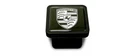 Genuine Porsche Trailer Hitch Cover Silver On Black PNA-705-003-02. Fixed Price $39.20.