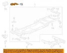 Gm Oem 19-23 Escalade Esv Frame Components-tow Hook 84338710. Fixed Price $83.90.