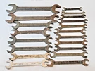 Vintage Williams Superslim Spanners Joblot Master Kit Jaguar Mg Triumph 19PC. Fixed Price $87.78.