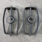 Cadillac Gm Parking Turn Tail Light Brake Lamp Chrome Trim Bezel Pair 1962. Fixed Price $69.95.