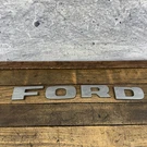 Vintage Ford Emblem Badge Trucktailgate Rear Alloy Silver Block Letter. Fixed Price $31.01.