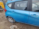2015 Nissan Versa Passenger Right Rear Door Hatchback Blue Oem Used 130-60548AR. Fixed Price $284.95.