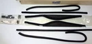 Ford 3W / Three Window Coupe Channel Glass Run Kit 1933 Vintique. Fixed Price $210.00.